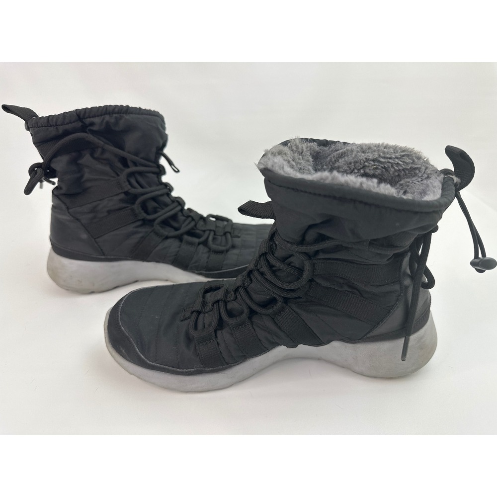 Nike Winter Boots Insulated Faux Fur Lined Black 615968-002 Women's Size 8‎
